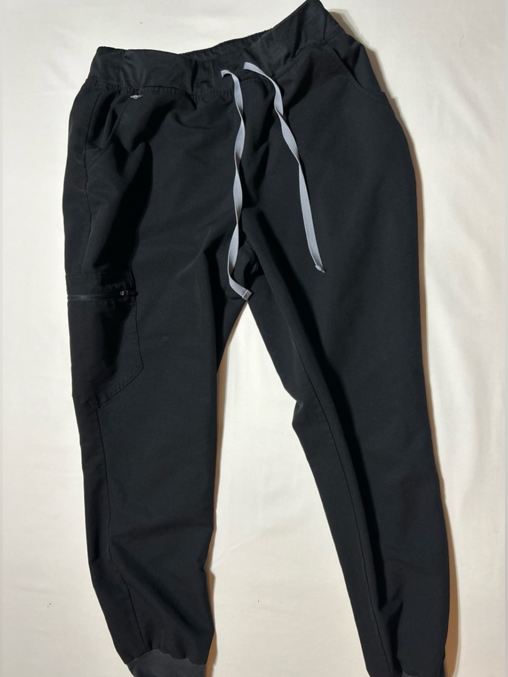 FIGS Technical Collection; Size Large; Black Scrub Bottoms; Joggers;